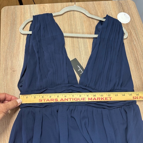 Lulus heavenly hues maxi dress Navy Blue - Picture 9 of 13